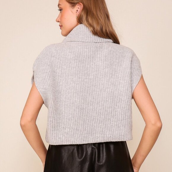 LUMIERE TURTLENECK VEST - Picture 4 of 5